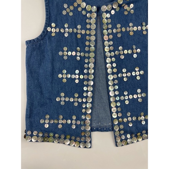 Double D Ranch Denim Vest - Picture 3 of 5